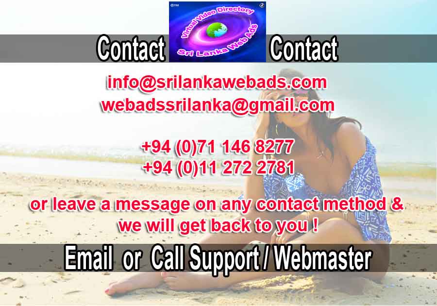 sri lanka web ads contact contacting us email web address data portal