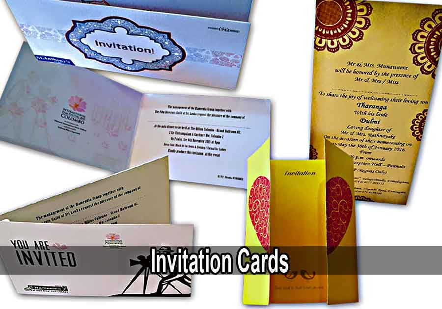 sri lanka invitation card cards one day printing print prints service services leaf d printers web ads portal